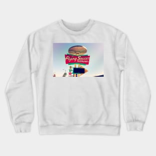 Flying Saucer Diner 2 Crewneck Sweatshirt